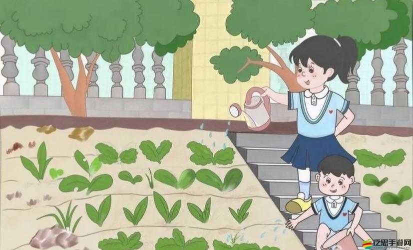 特別渴望爸爸能夠積極參與播種這一重要活動