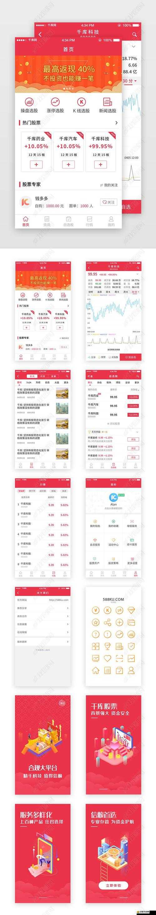 免費行情網站 app 代碼直接生成相關