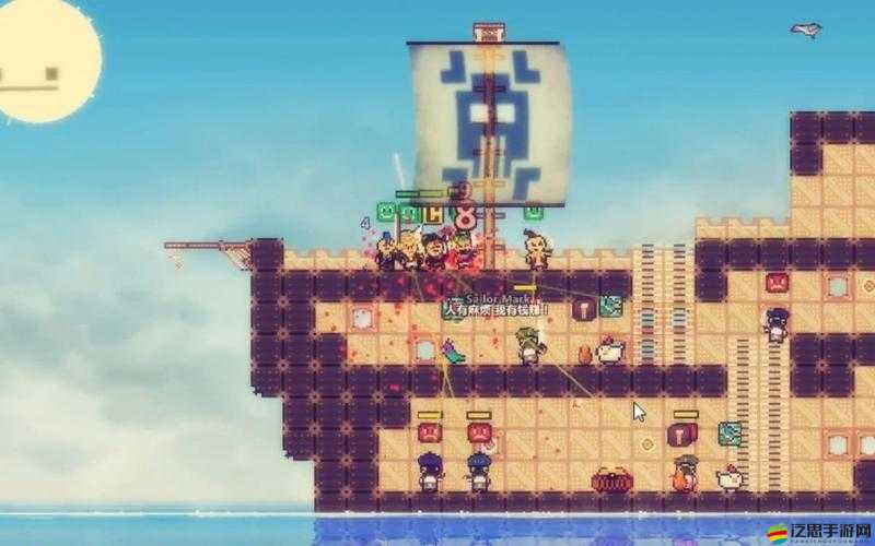 像素海盜，策略性掠奪海盜食物與探索未知海域的冒險之旅