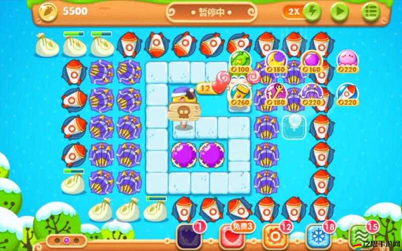 保衛蘿卜2極地冒險攻略，第92關金蘿卜獲取詳細圖文解析