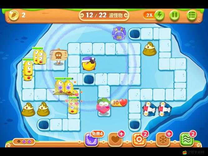 保衛蘿卜2極地冒險第70關全攻略，輕松獲取金蘿卜與水晶蘿卜雙成就