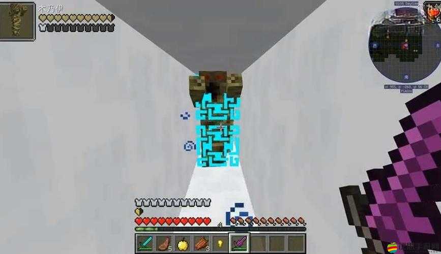 我的世界游戲中實現水下無限氧氣，利用水柱BUG的詳細使用方法