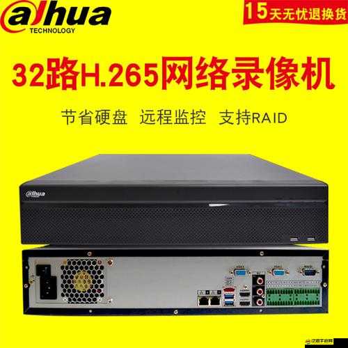 DH-NVR808-32-HD- 高性能監控存儲設備的卓越之選