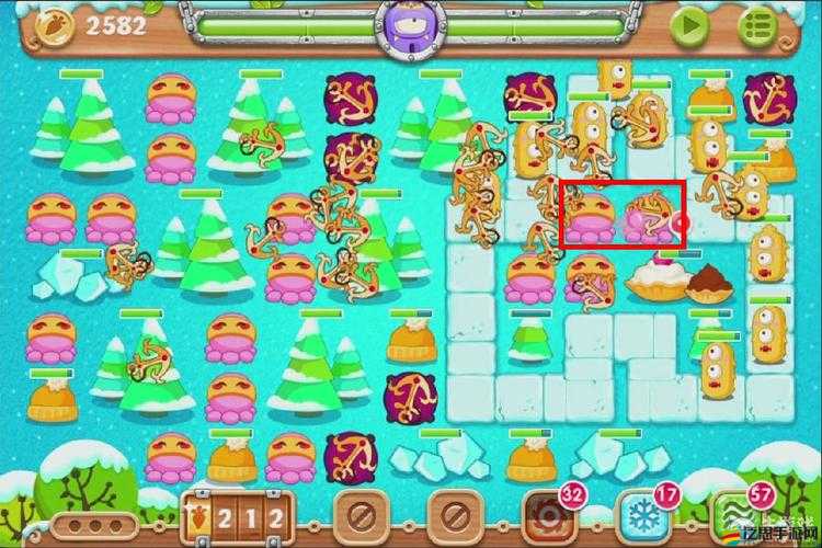 保衛(wèi)蘿卜2游戲內(nèi)章魚塔防御塔修改前后效果對比圖集欣賞