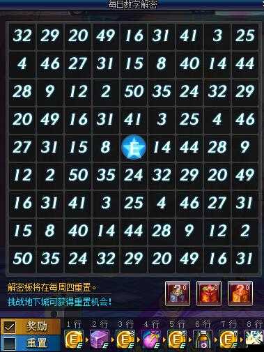 DNF2月11日數字解密活動最新答案及詳細攻略解析