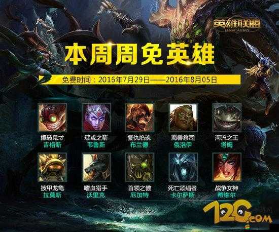 英雄聯(lián)盟11.29周免英雄震撼更新，火男布蘭德與火女安妮并肩出戰(zhàn)
