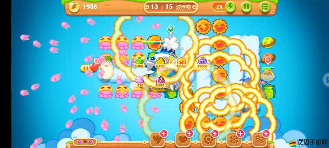 保衛蘿卜2極地冒險第65關，天空場景金蘿卜獲取全面策略解析