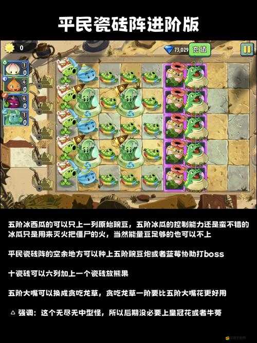 植物大戰(zhàn)僵尸2中文版攻略，詳解埃及種子保衛(wèi)戰(zhàn)第三天通關(guān)技巧
