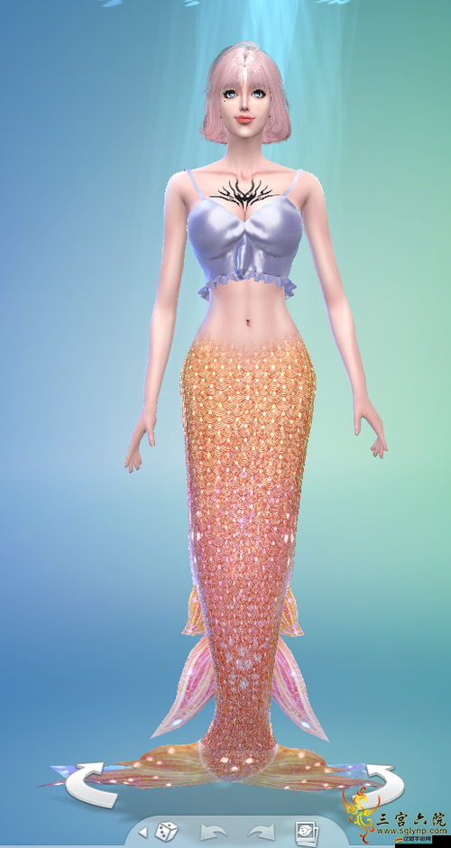 模擬人生3島嶼天堂，探索美人魚角色，實(shí)現(xiàn)個(gè)性化顏色調(diào)整的奇妙之旅