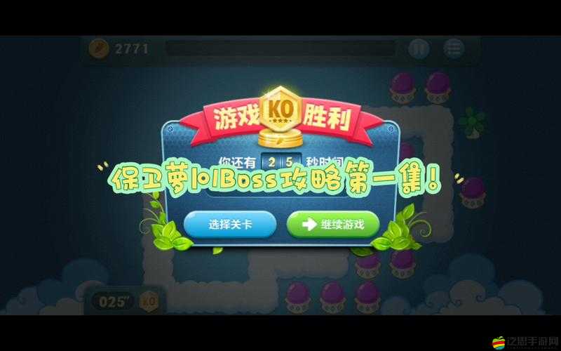 保衛(wèi)蘿卜BOSS6關(guān)卡全解析，高效策略助你輕松獲取金蘿卜攻略