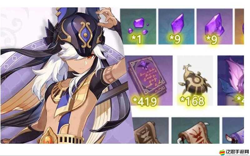 原神角色賽諾突破材料全解析，高效收集與獲取策略指南