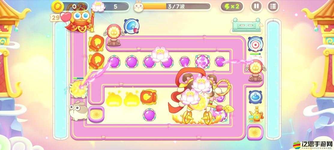 保衛蘿卜4周賽1.23詳細攻略，從太陽花到乒乓拍，全面解析關卡流程