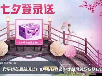 和平精英七夕活動禮包全面解析，解鎖專屬浪漫驚喜，盡享游戲樂趣