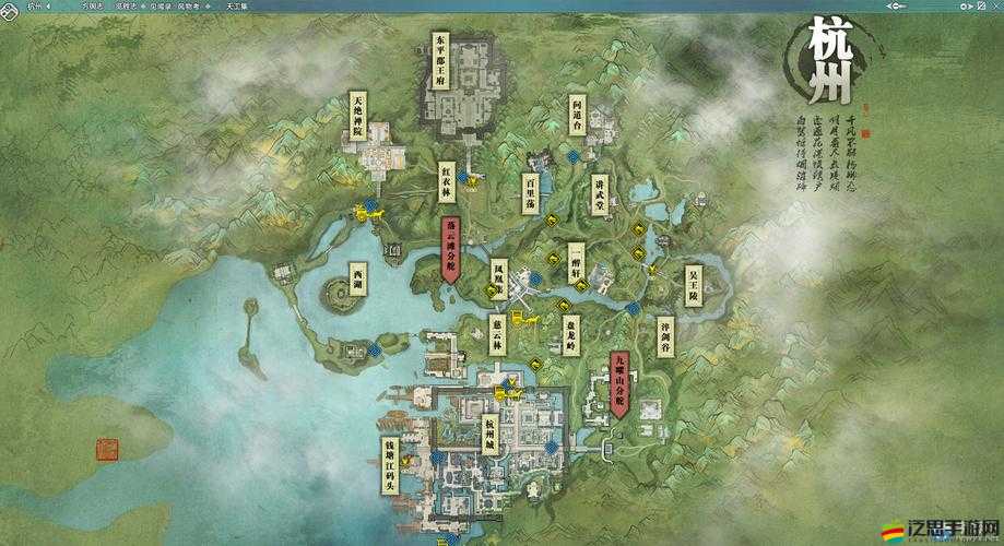 天涯明月刀手游筆繪江山2全位置坐標詳細攻略指南