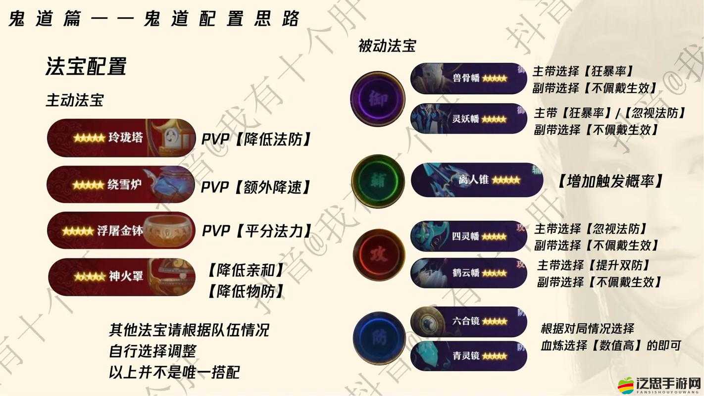 夢幻新誅仙攻略，青云門角色法寶選擇指南與搭配策略