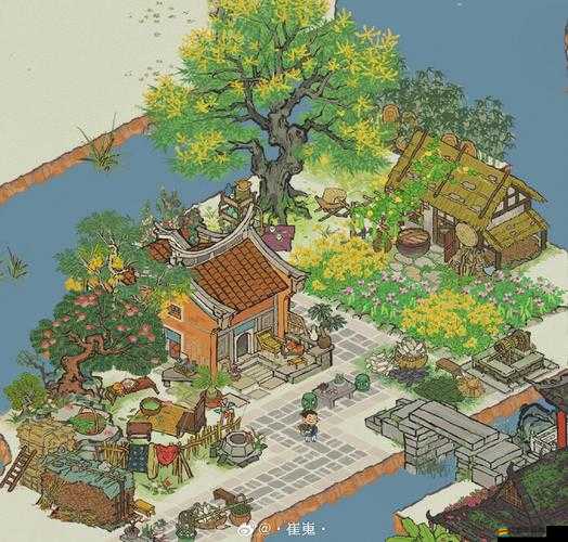 江南百景圖深度解析，桃林茅屋探秘之旅，位置尋找與進入方法全面指南