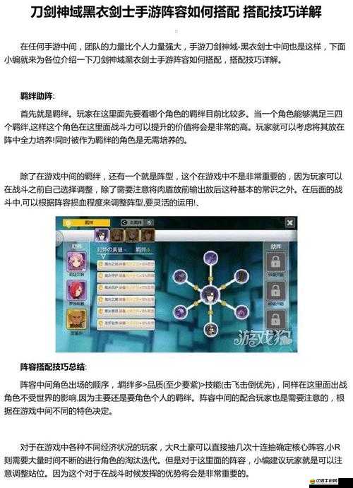 刀劍神域黑衣劍士，全面攻略解鎖王牌角色獲取秘籍