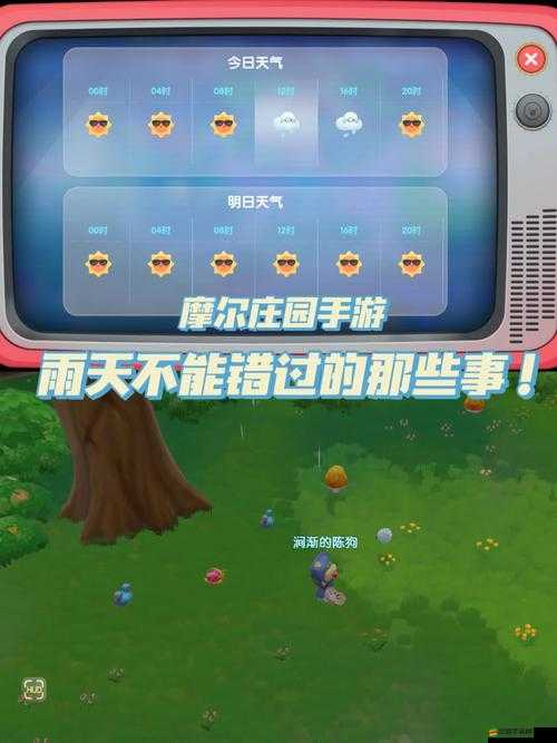 摩爾莊園手游具體下雨時(shí)間安排及預(yù)測(cè)方法介紹