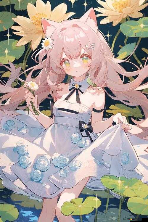 卡通人物可愛少女：開啟夢幻之旅邂逅奇妙的純真世界