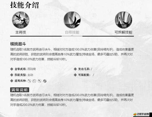 將神游戲中特殊將領(lǐng)迅影呂玲綺的高效使用技巧與策略解析