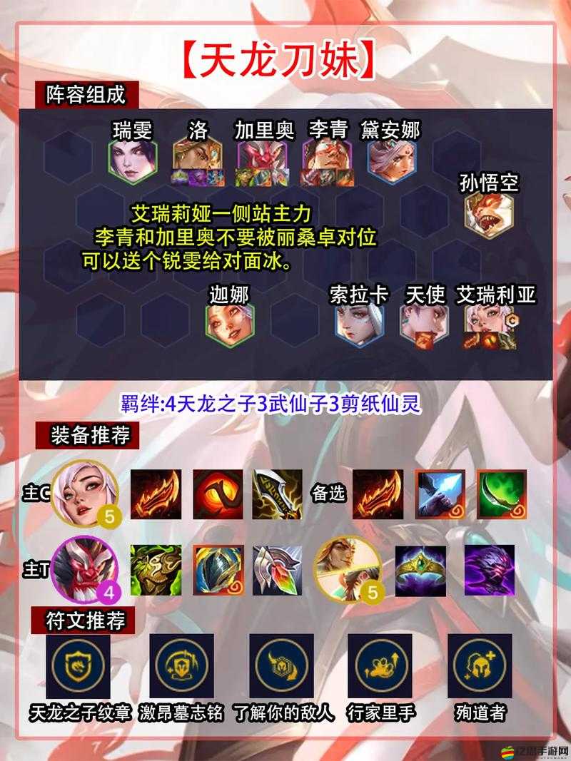云頂之弈高效上分策略，詳解龍魂龍女的強勢玩法與陣容搭配