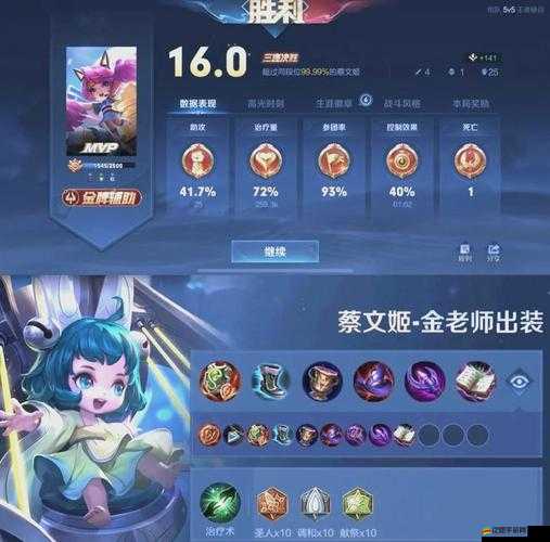 王者榮耀蔡文姬高效陣容搭配及實(shí)戰(zhàn)操作攻略詳解