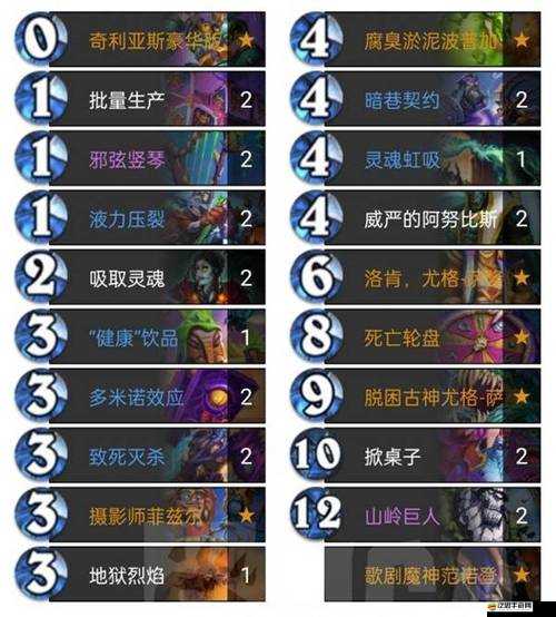 爐石傳說標準模式術士卡組，任務惡魔撕牌術構建與深度戰術解析