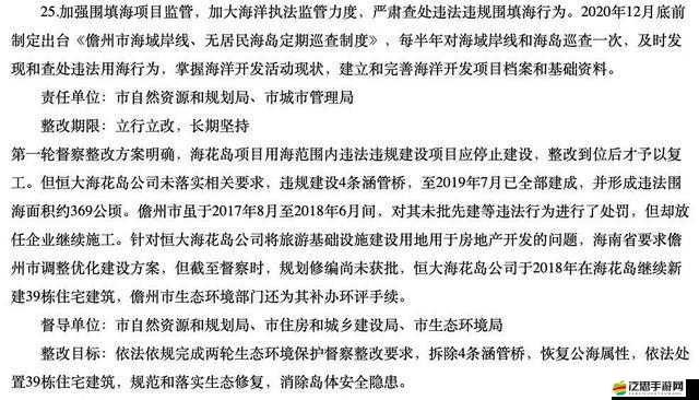 關于 ATLANTICOCEAN 巨大重磅消息勒令整改提出的公告