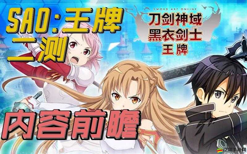 深度剖析刀劍神域，黑衣劍士王牌游戲特色與玩法體驗點評