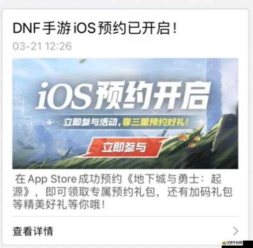 DNF手游口令碼全面解析，App Store預訂用戶專享福利領取指南