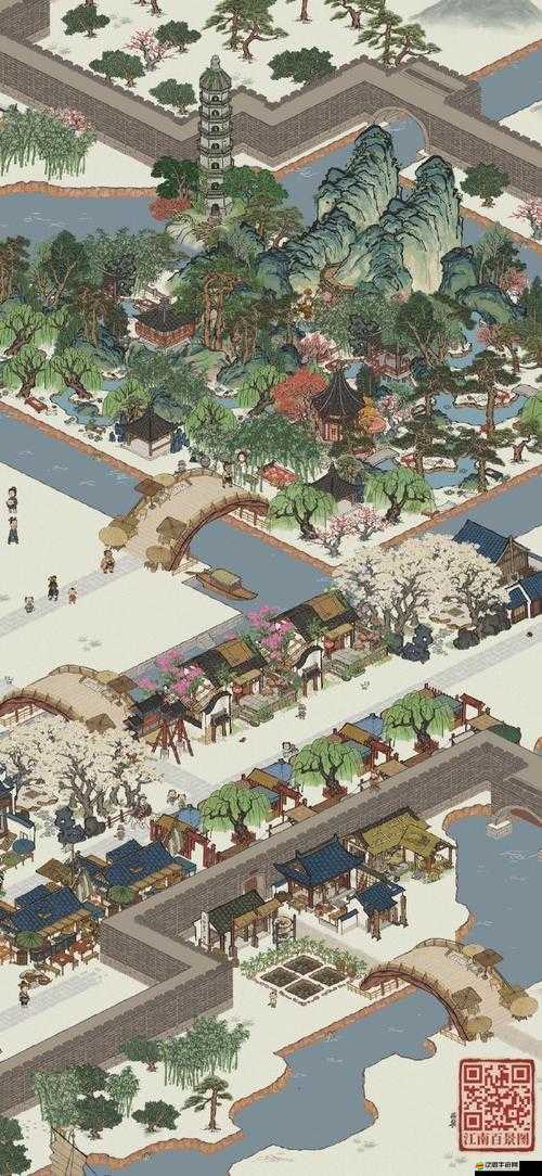 古鎮風情再現，模擬經營手游江南百景圖今日正式上線開啟
