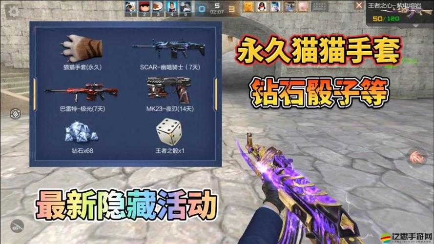 穿越火線手游深度攻略，揭秘稀有道具貓貓手套的高效獲取秘籍