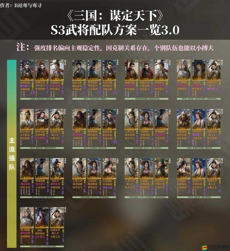 幻想三國志大陸司馬趙云為核心的高效陣容配置與策略分析