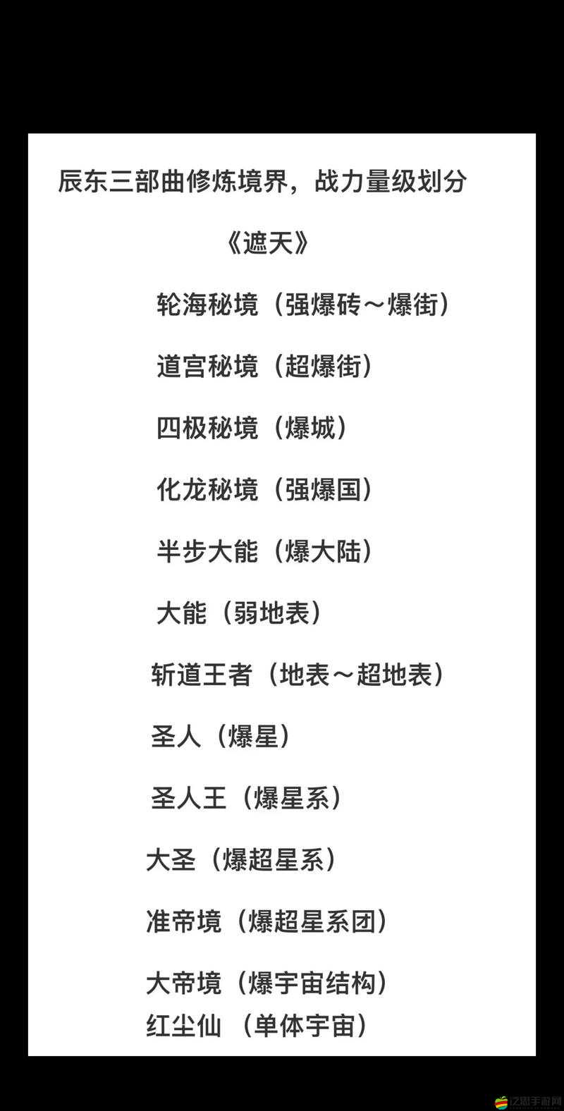 誅神傳中境界如何劃分？各境界又有何獨特之處？