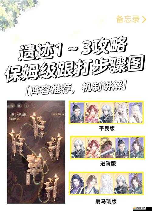戰歌副本大史記，遺跡峽谷全攻略，如何完美通關成最大懸念？