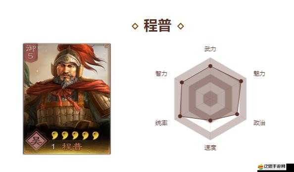 程普究竟有何過人之處？正三國武將揭秘，資源管理的智勇雙全