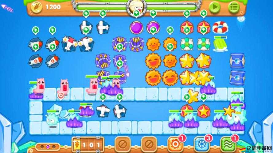 保衛(wèi)蘿卜2全場(chǎng)景道具揭秘，彩色水晶圖鑒如何演繹演變史？